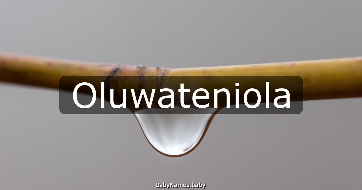 Oluwateniola