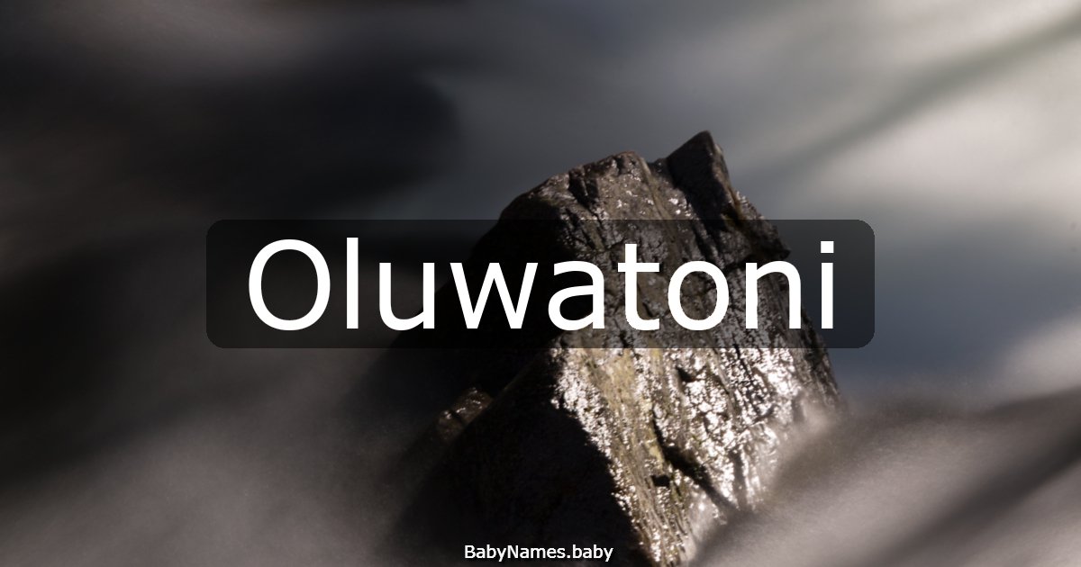 Oluwatoni