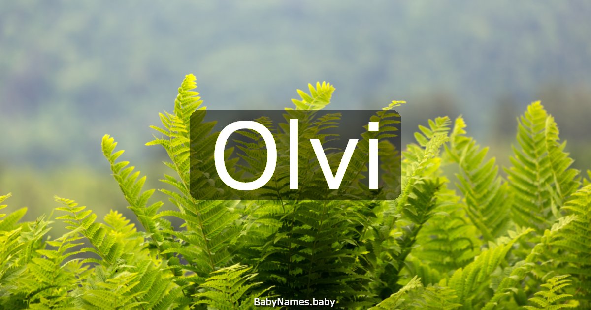 Olvi