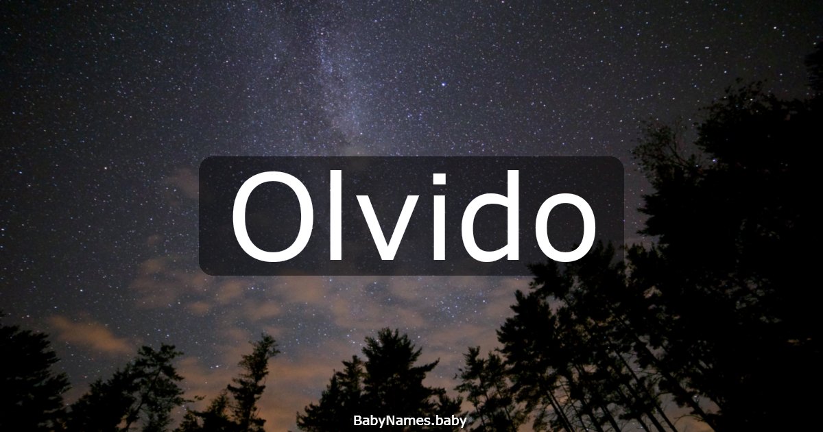 Olvido
