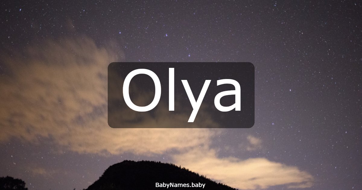 Olya