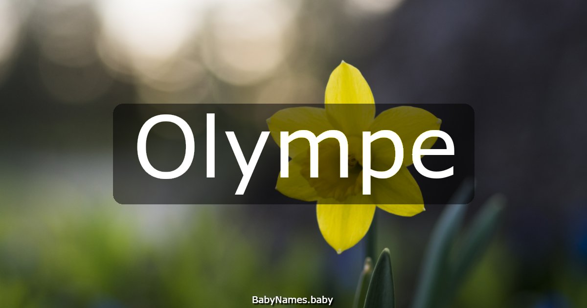 Olympe