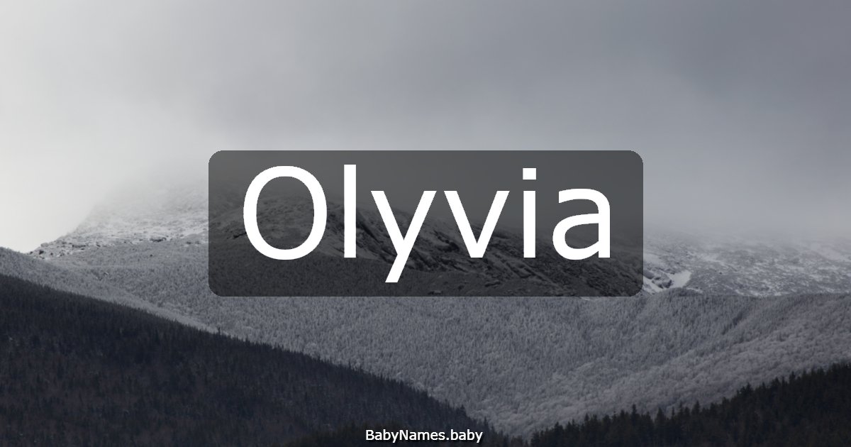 Olyvia