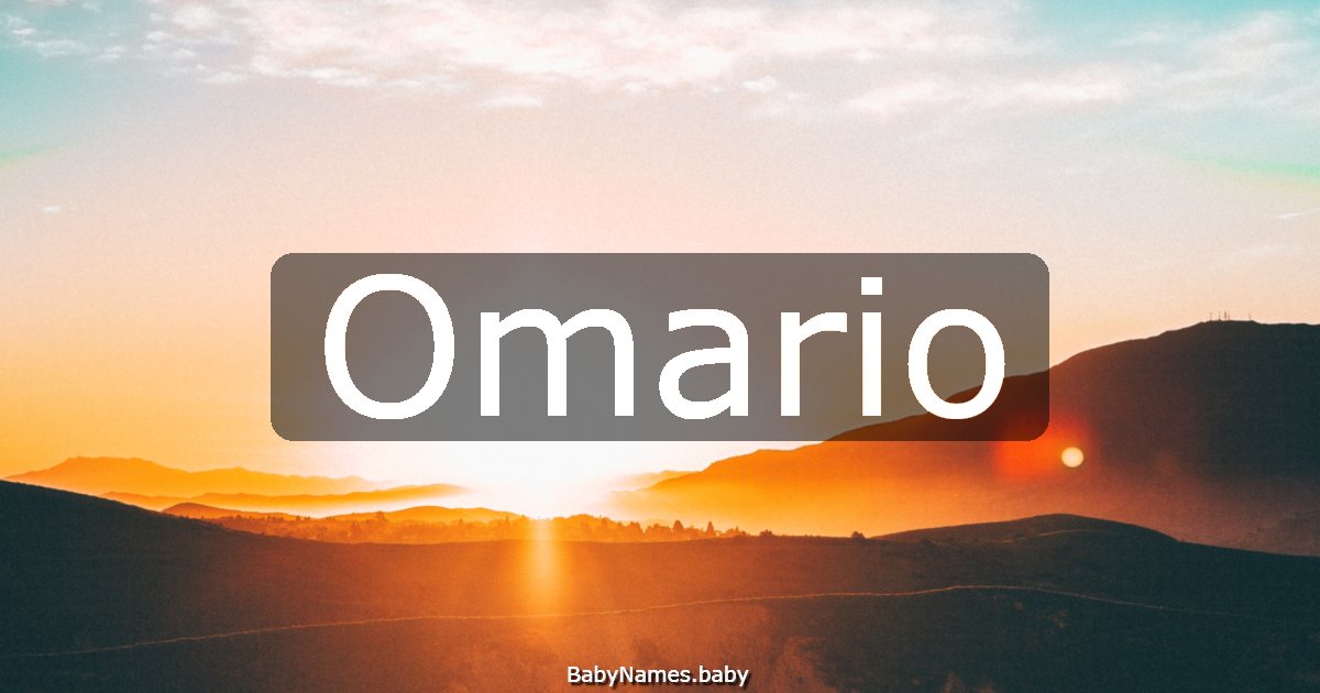 Omario
