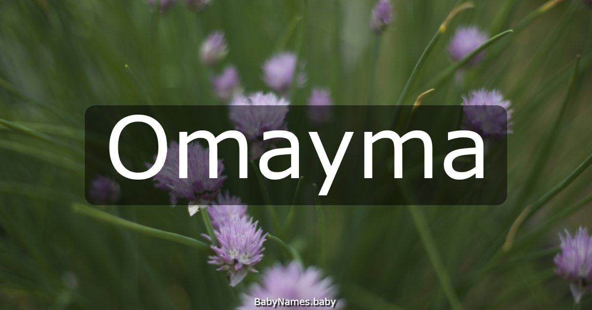 Omayma