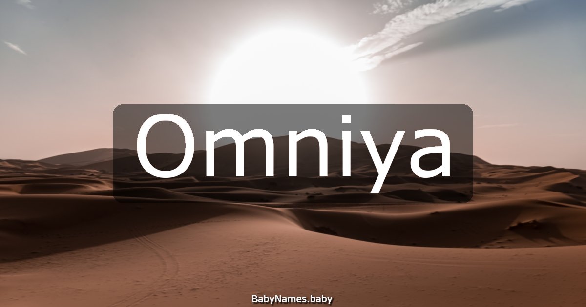 Omniya