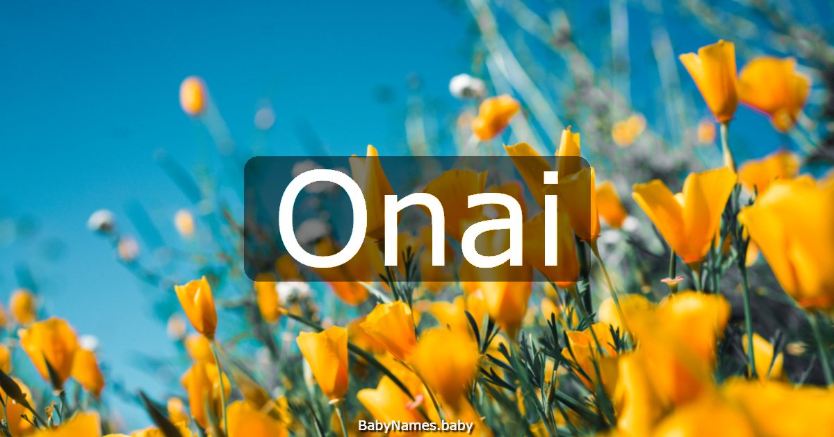 Onai