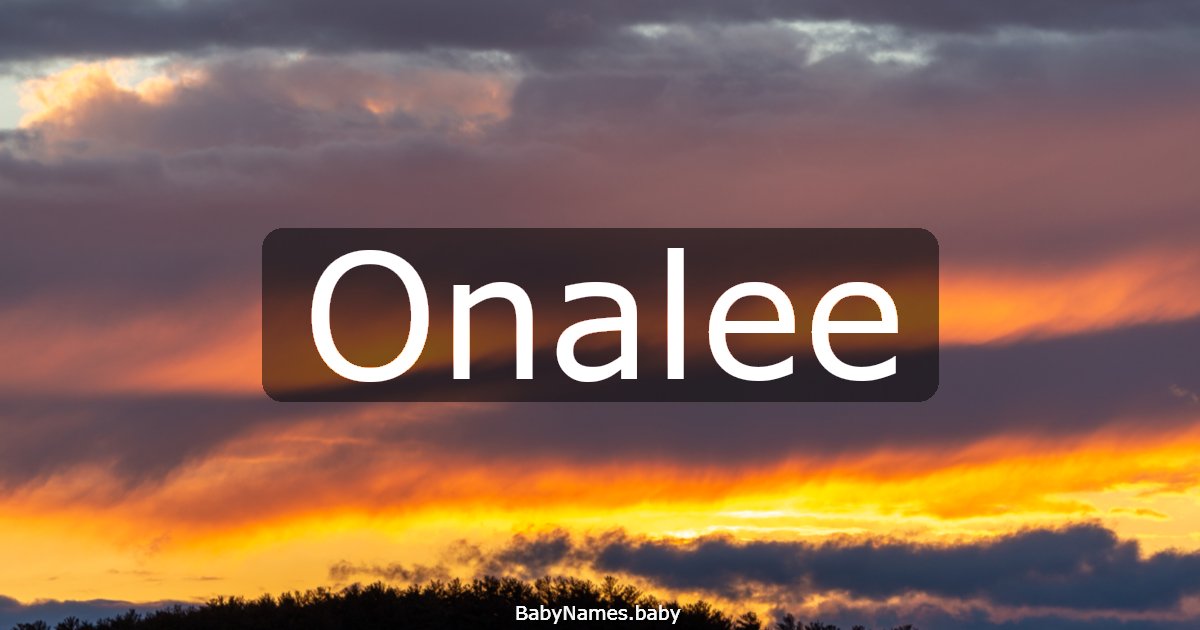 Onalee
