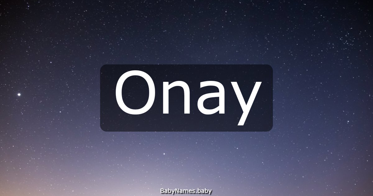 Onay