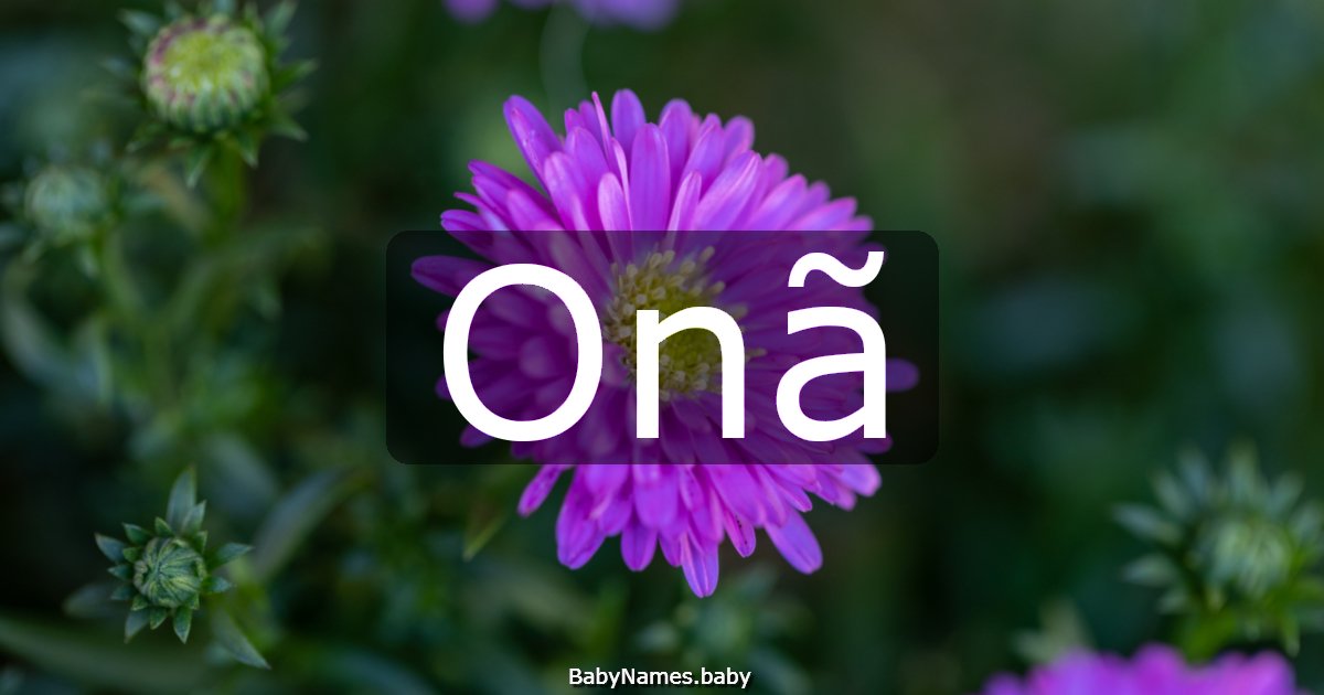 Onã