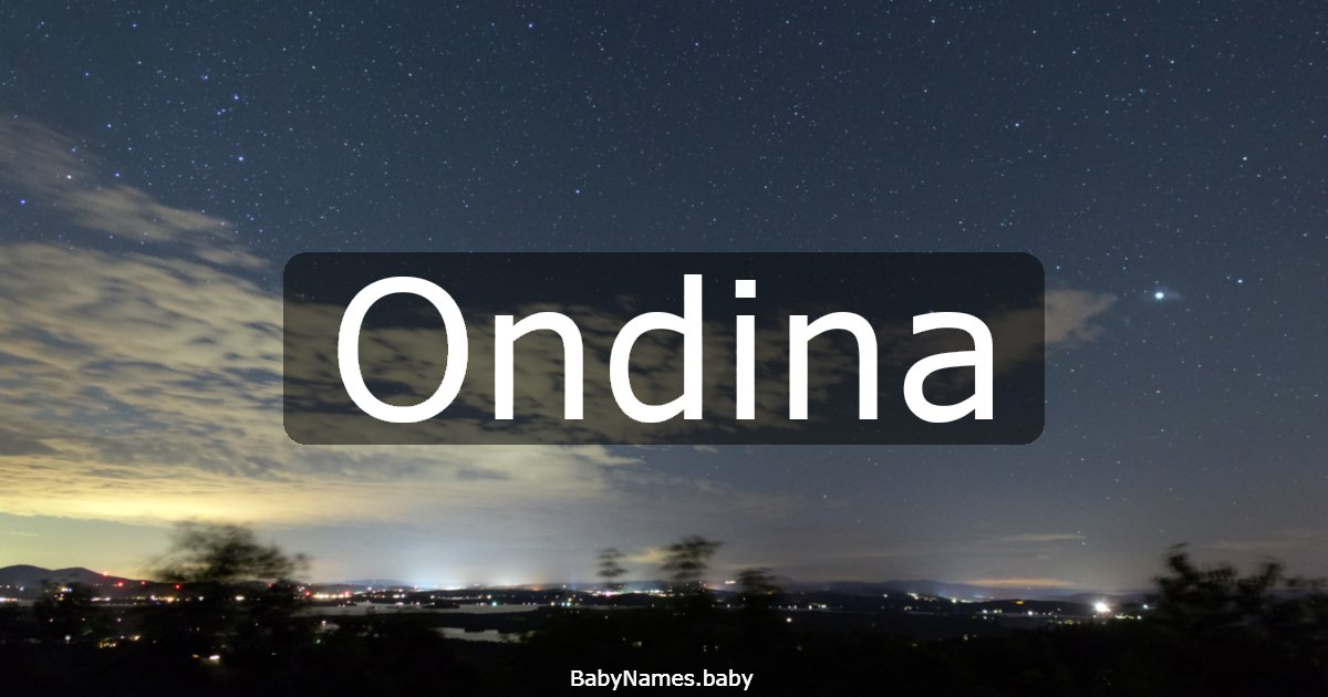 Ondina