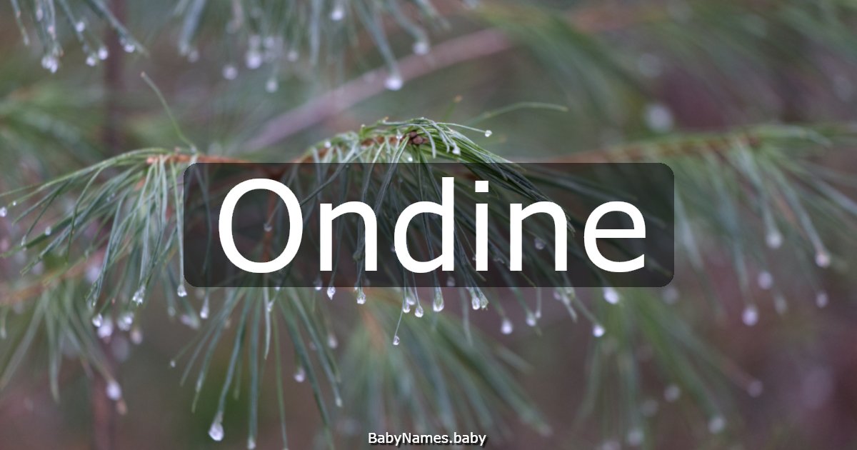 Ondine