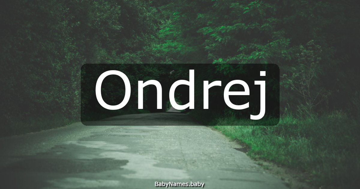 Ondrej