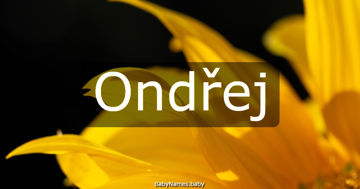 Ondřej