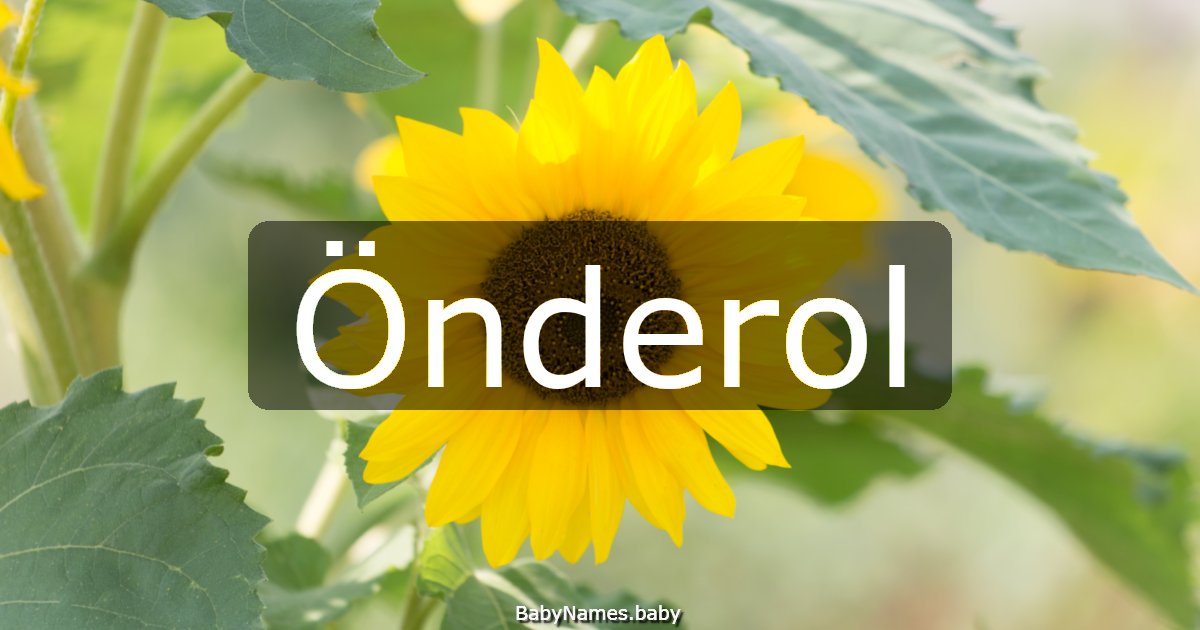 Önderol