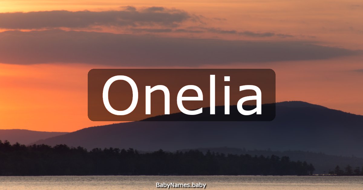 Onelia