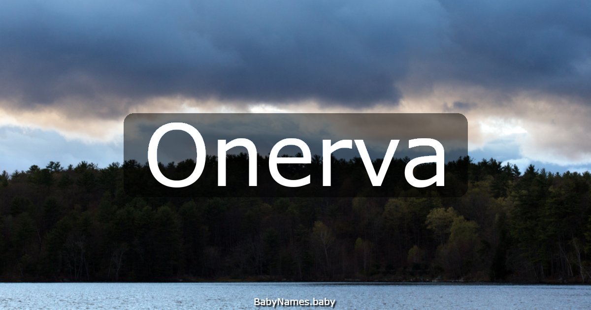 Onerva