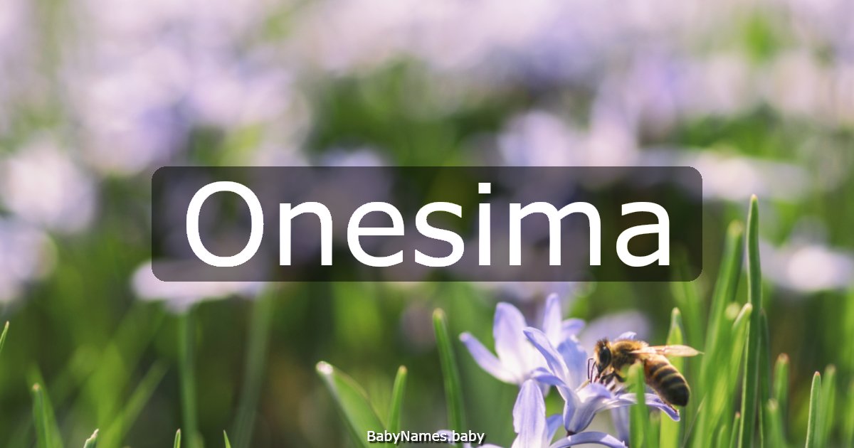 Onesima