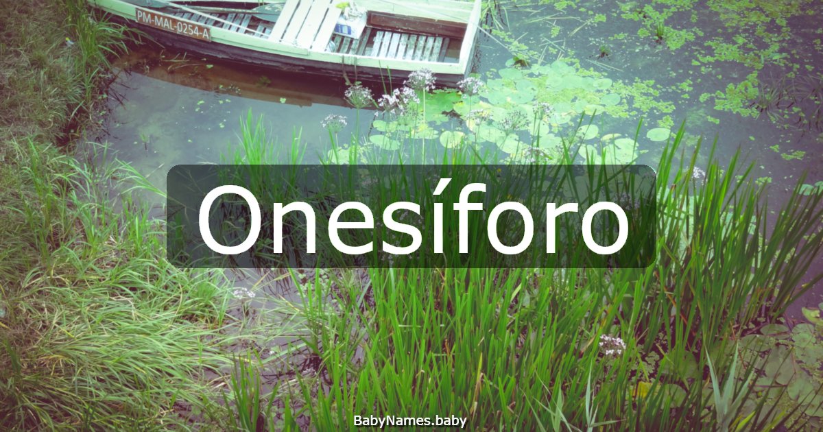 Onesíforo