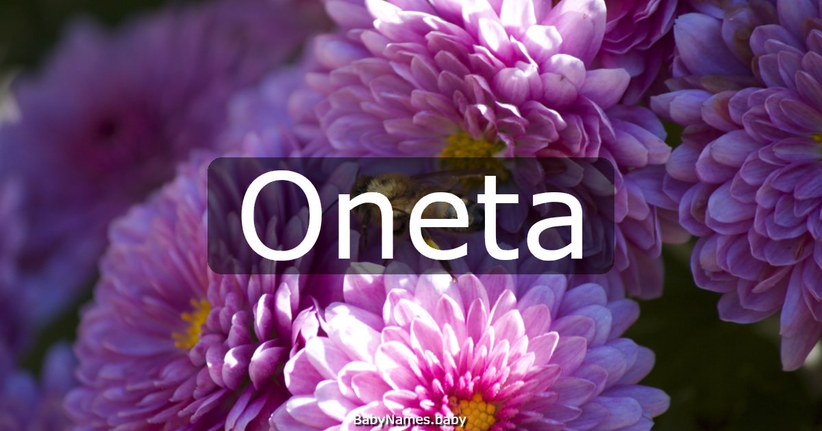 Oneta
