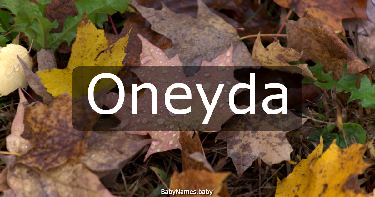 Oneyda