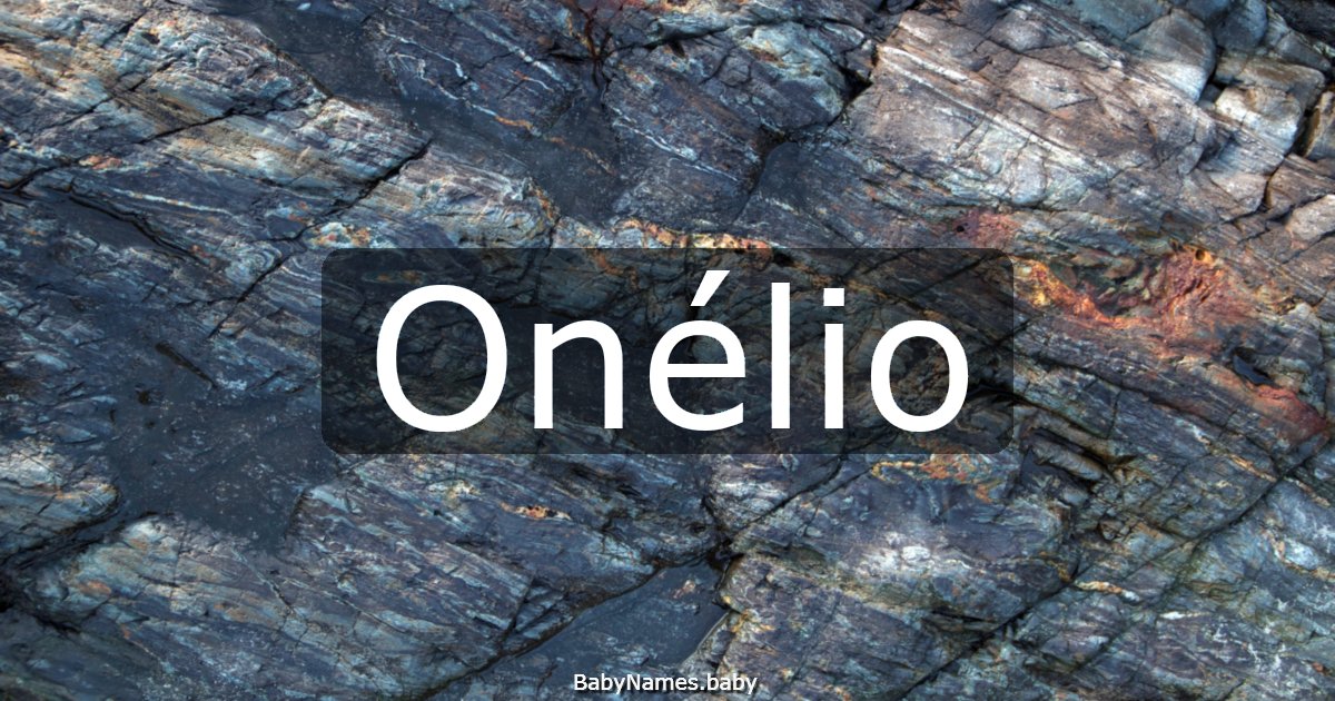 Onélio
