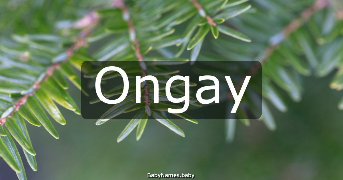 Ongay