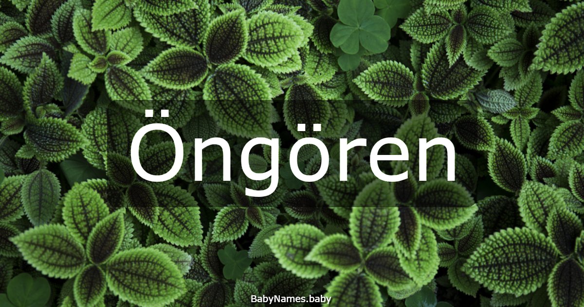 Öngören