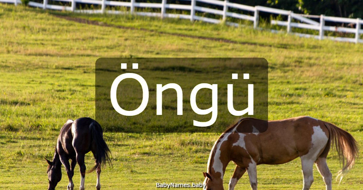 Öngü