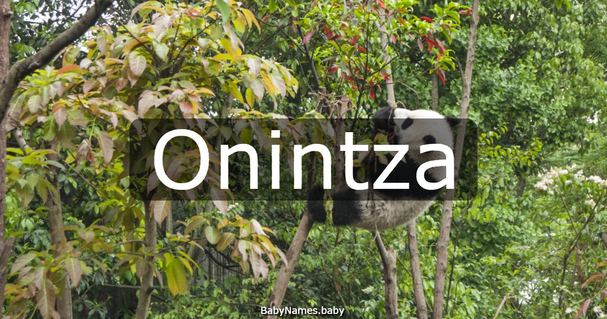 Onintza