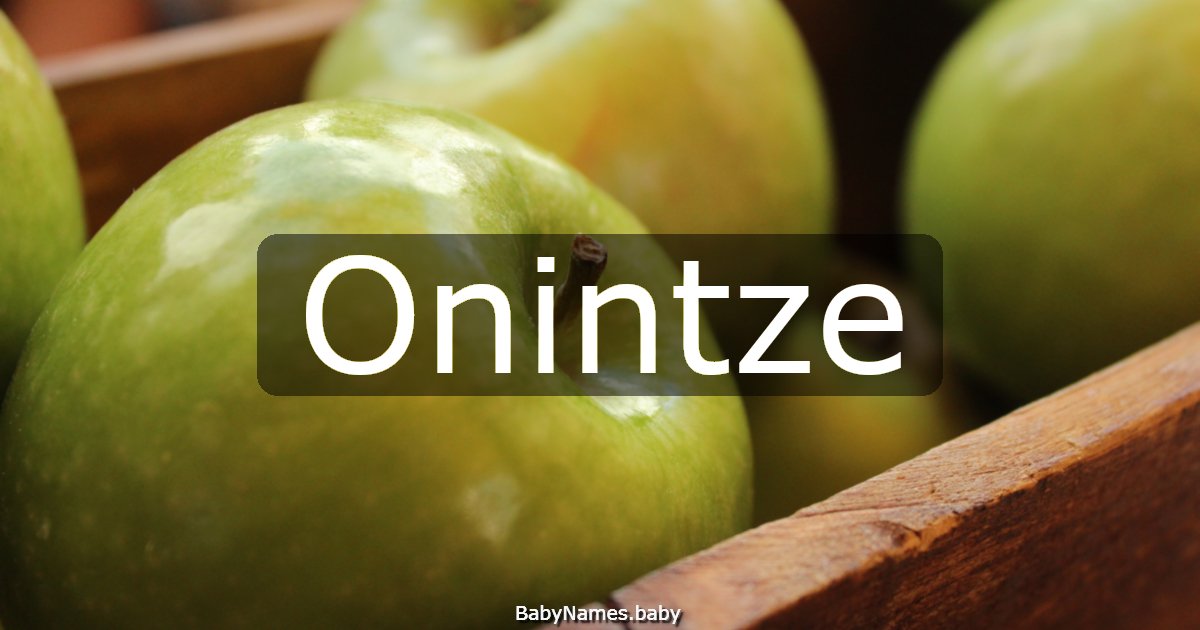 Onintze