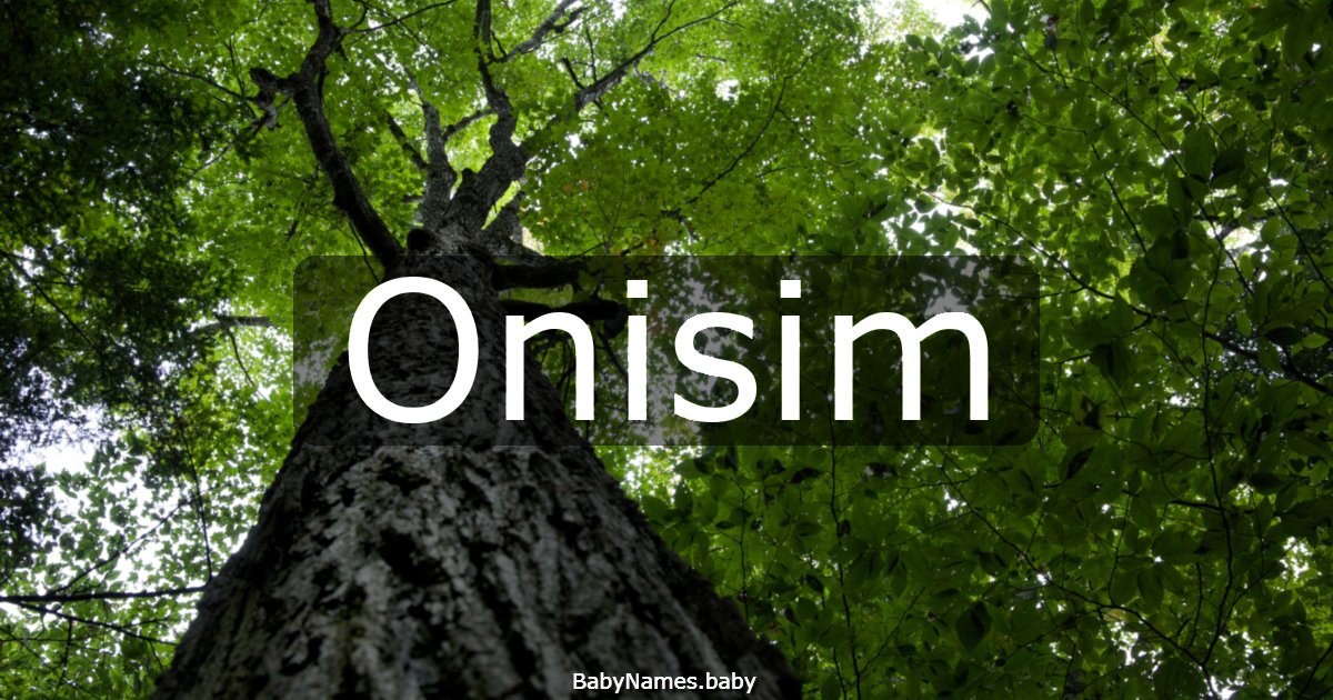 Onisim
