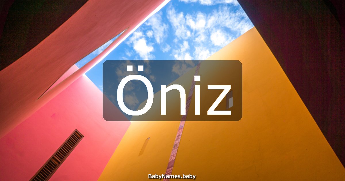 Öniz