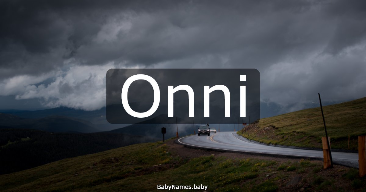 Onni