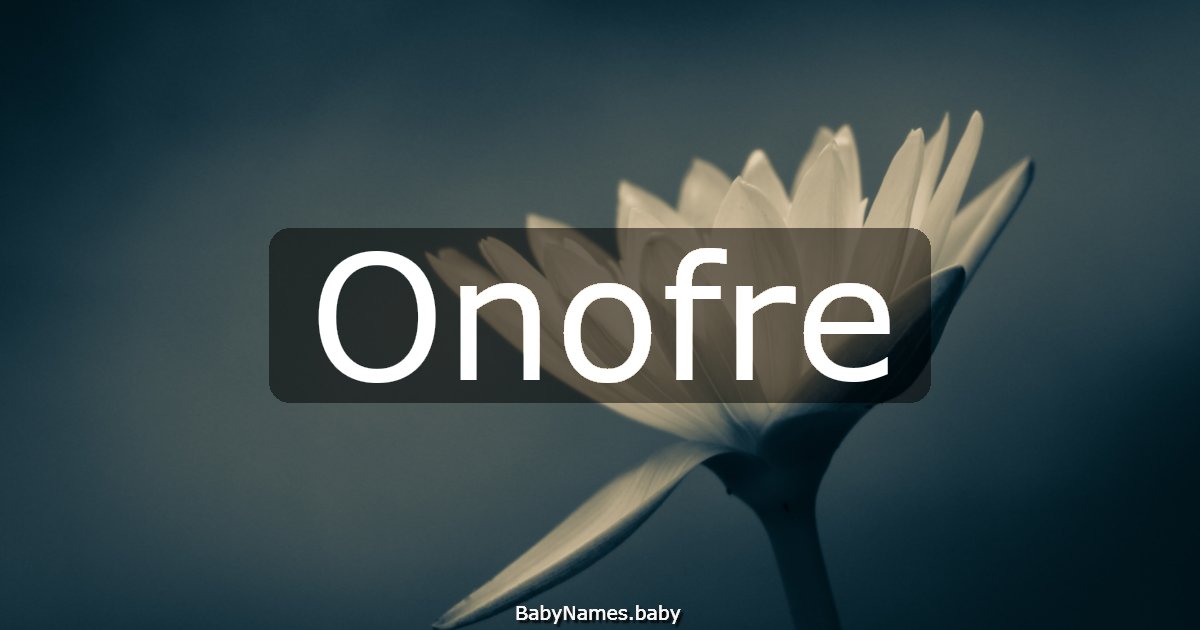 Onofre