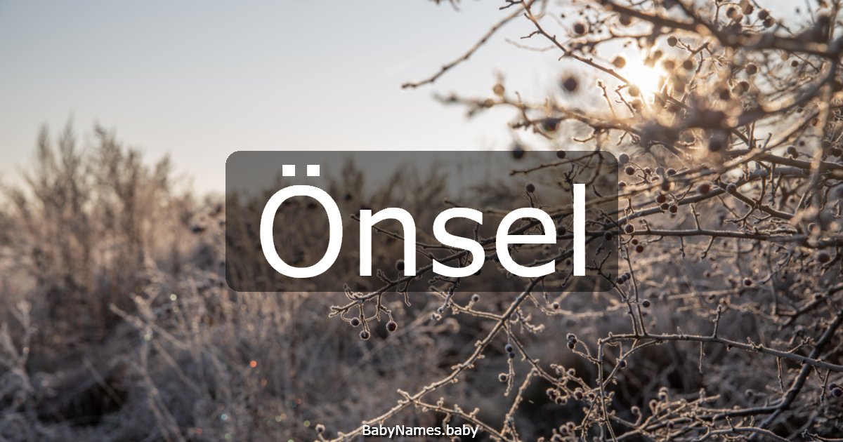 Önsel