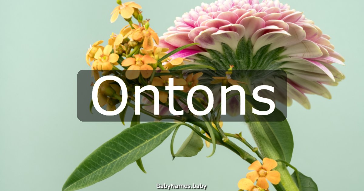 Ontons
