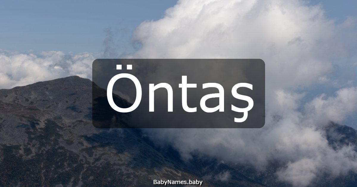 Öntaş