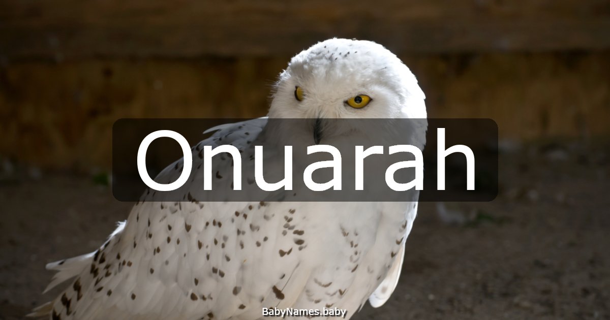 Onuarah