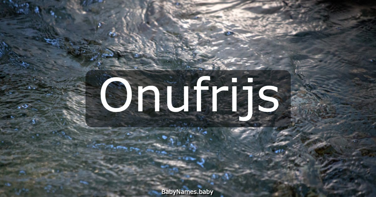 Onufrijs