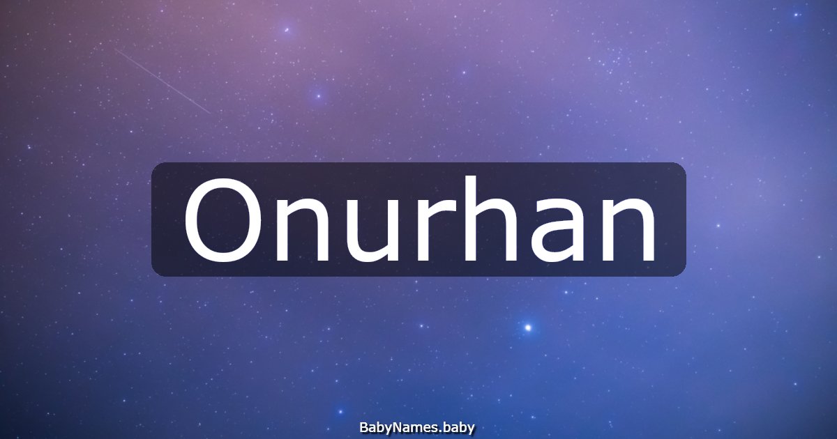 Onurhan