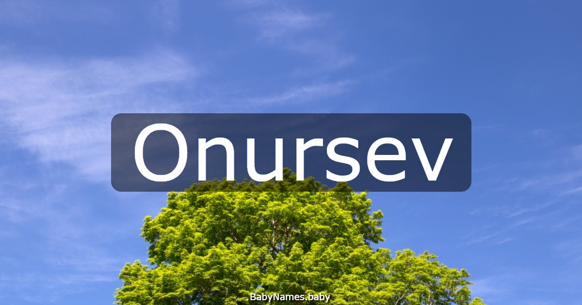 Onursev