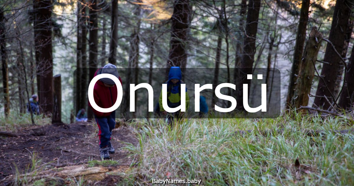 Onursü