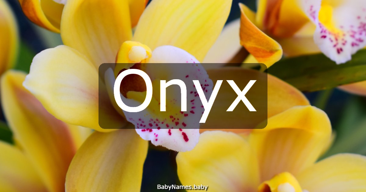 Onyx