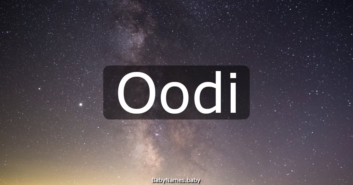 Oodi