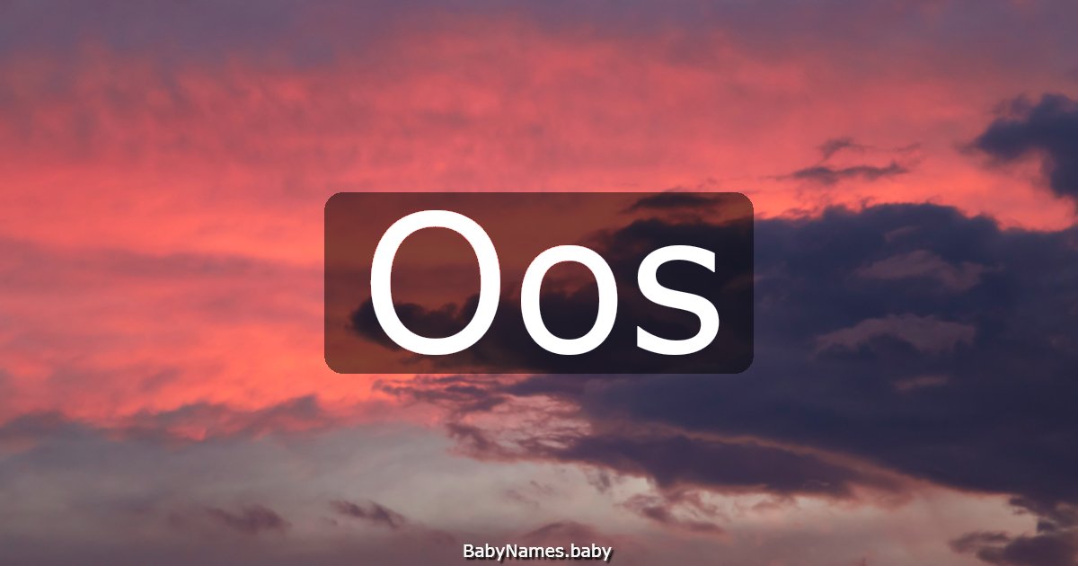 Oos