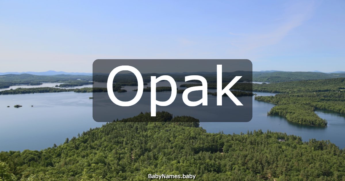 Opak