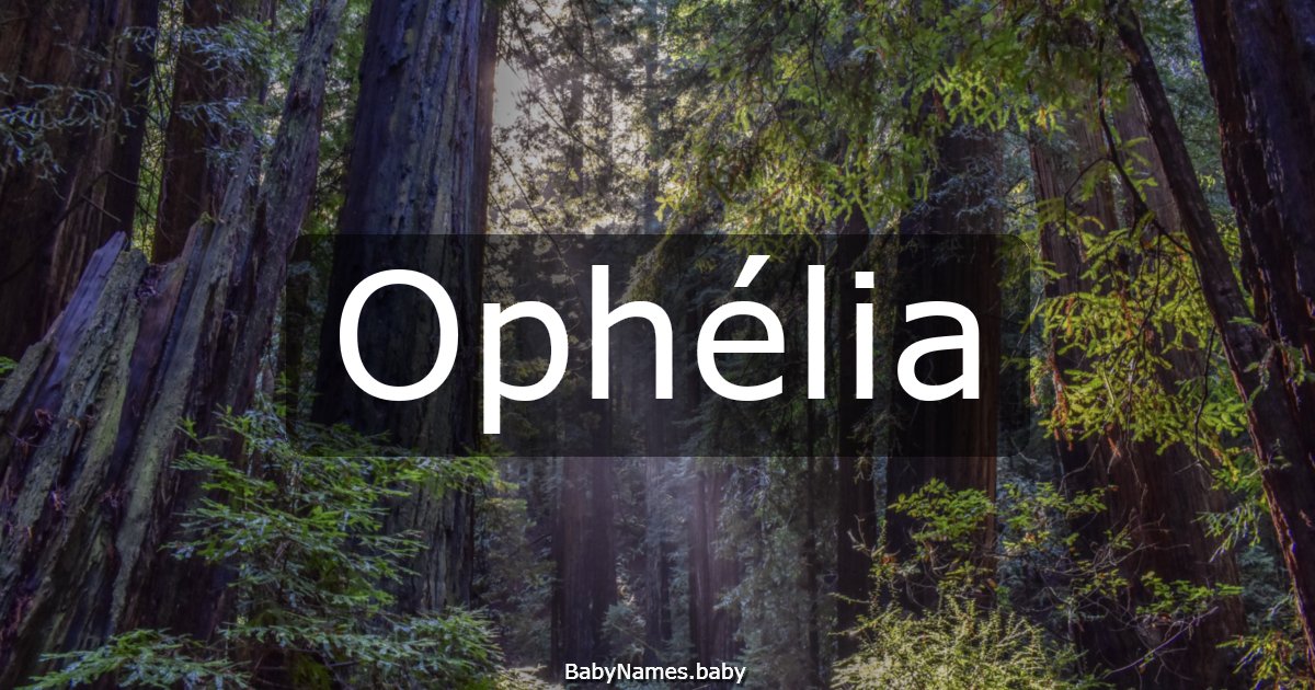 Ophélia