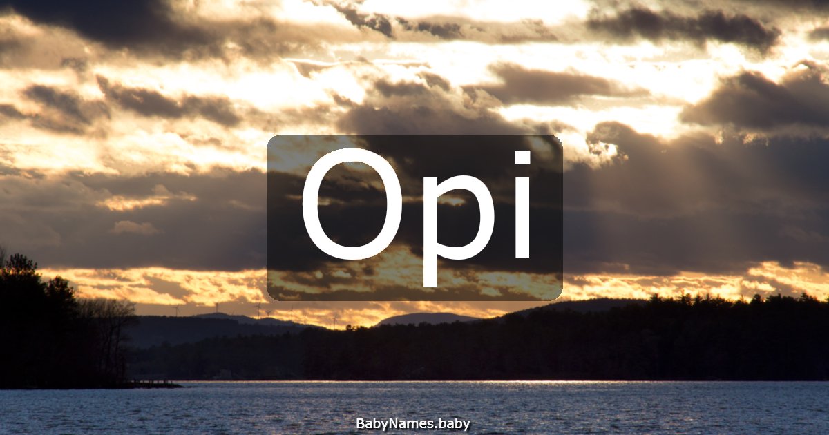 Opi