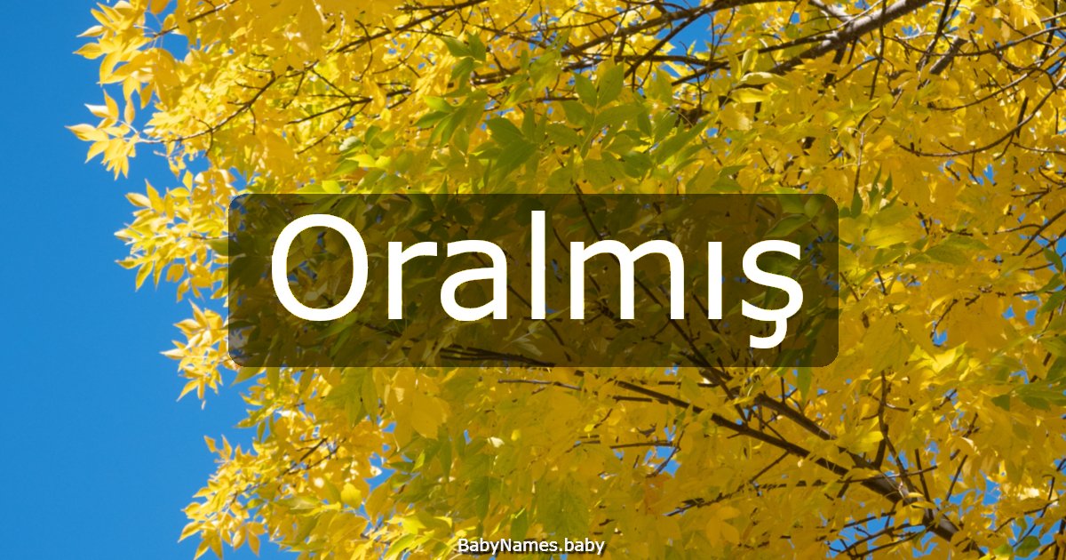 Oralmış